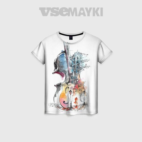 фото Футболка vsemayki.ru, размер 42/44, white