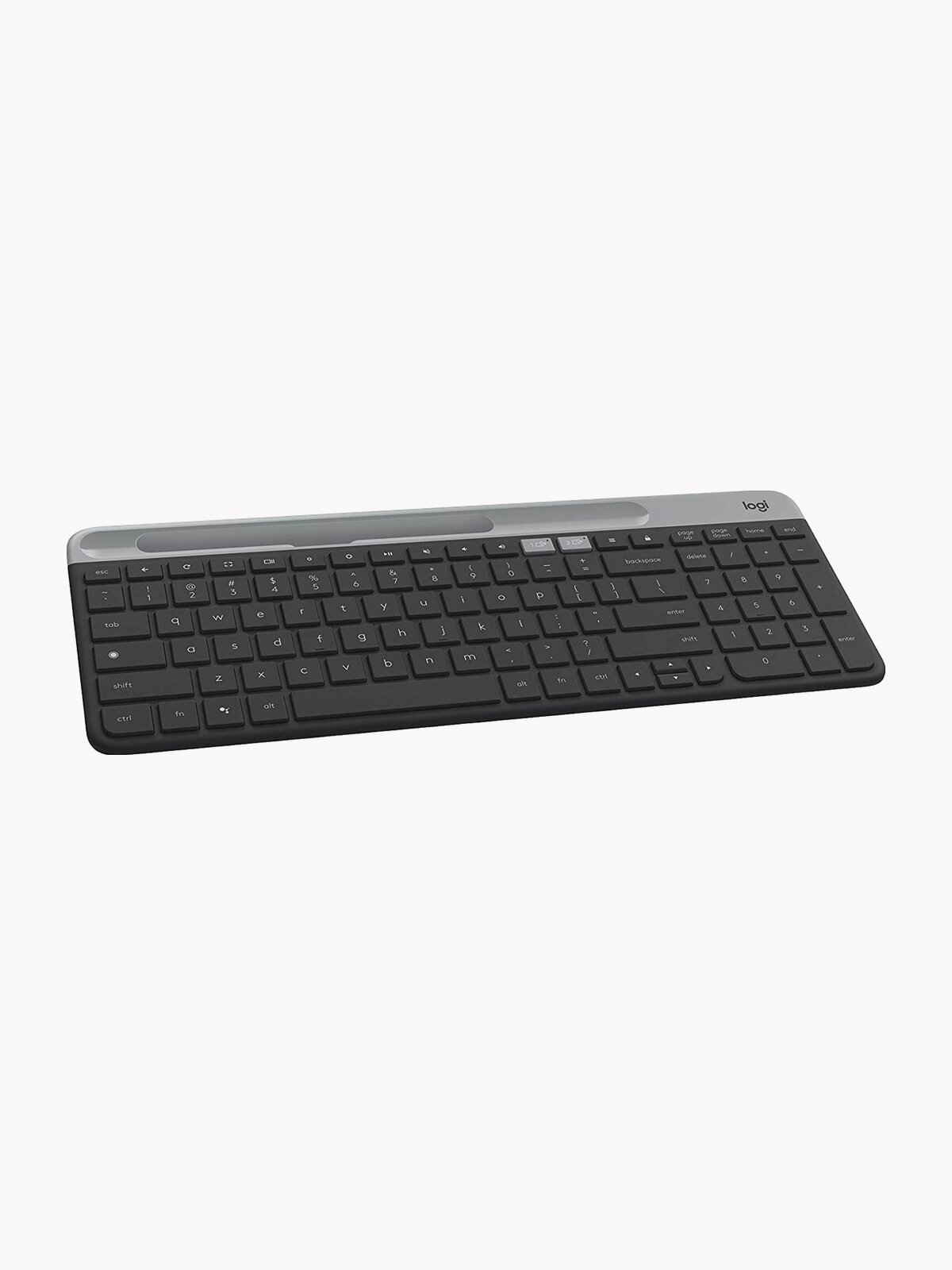 Ножничная Logitech K580, английская раскладка, Для телевизора, радиоканал, без подсветки