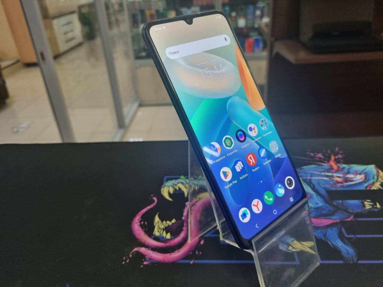 Смартфон vivo T1 6/128 ГБ RU, Dual nano SIM, таинственная галактика — фото 1