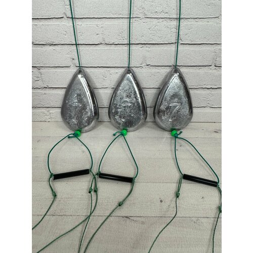 Оснащенные макушатники на сазана Ложка 7унций 198гр на два крючка , макушатники и жмыховки для рыбалки