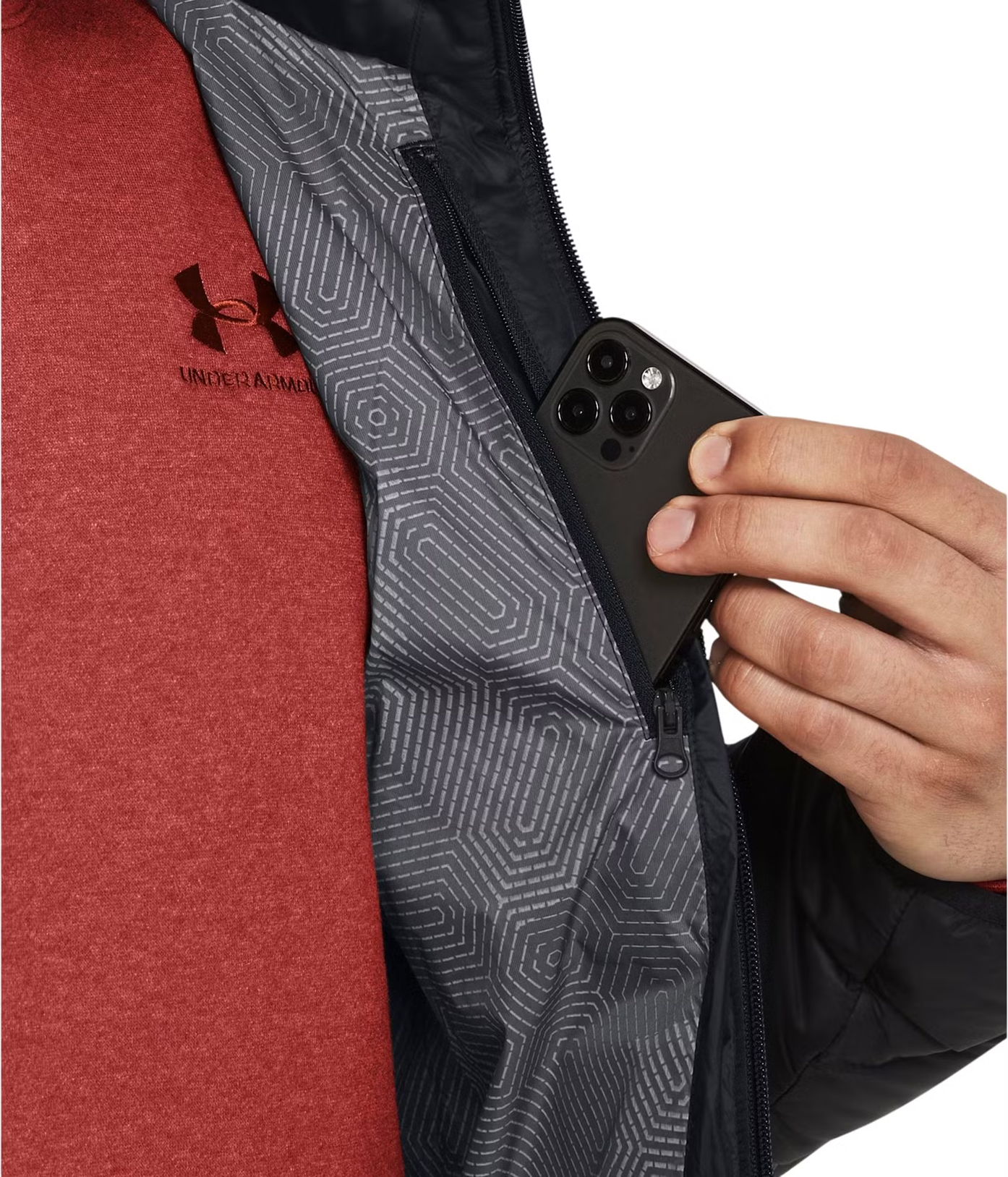 Куртка спортивная Under Armour Legend, размер 2XL, черный — фото 1