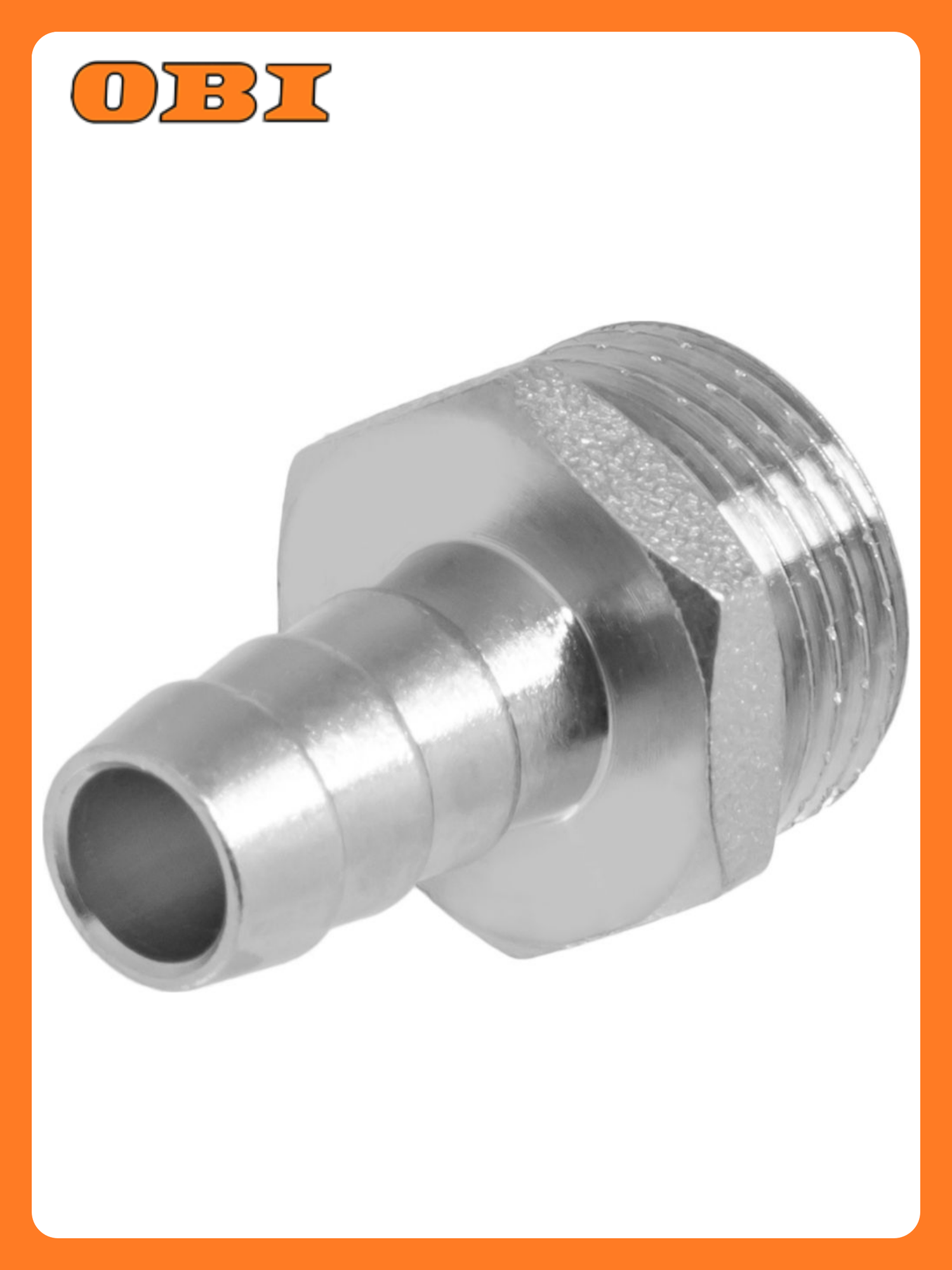 Штуцер Masterprof латунь для шланга 8мм 3/8