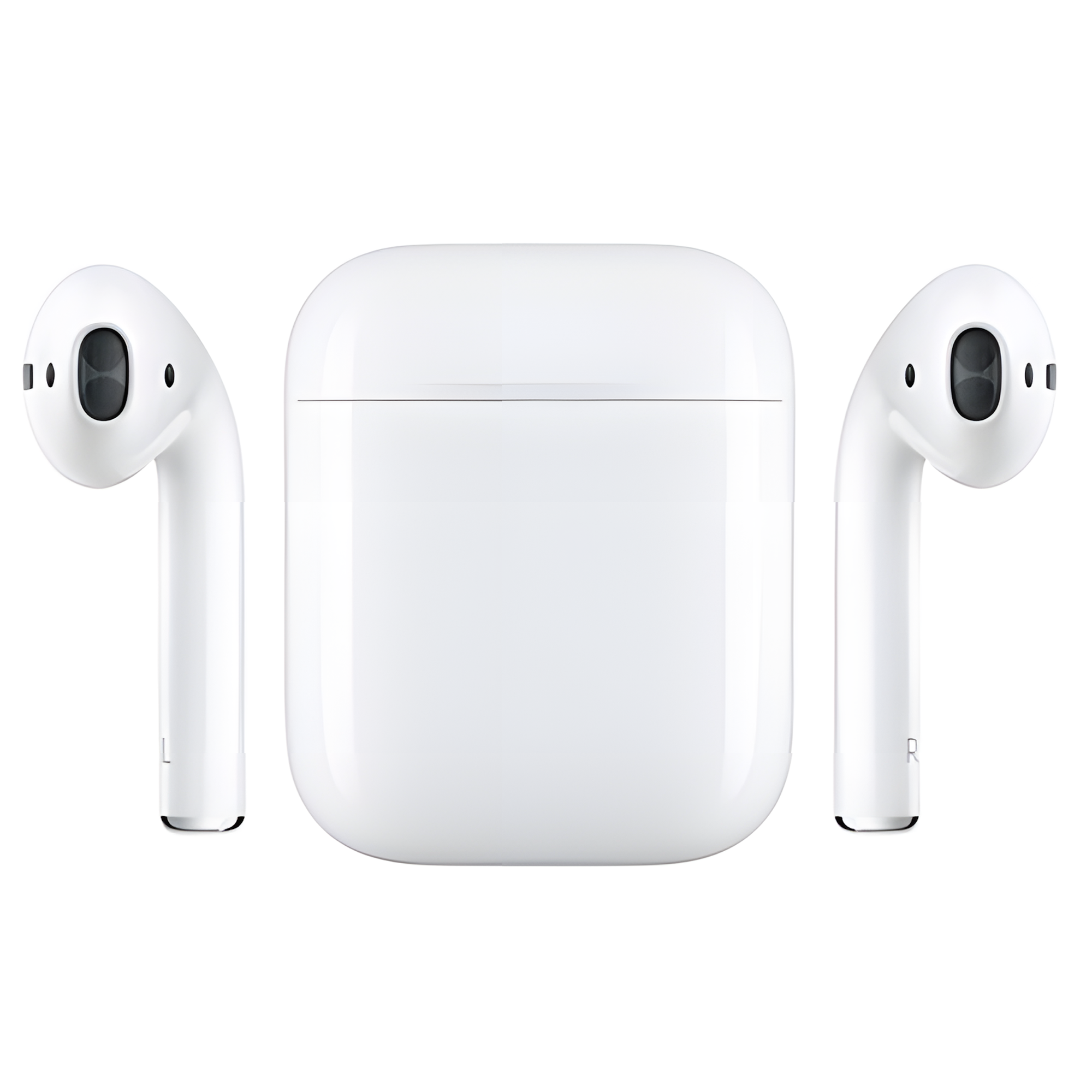 Беспроводные Наушники AirPods 2 Generation , беспроводные, Bluetooth , Микрафон, Hi-tech, белые