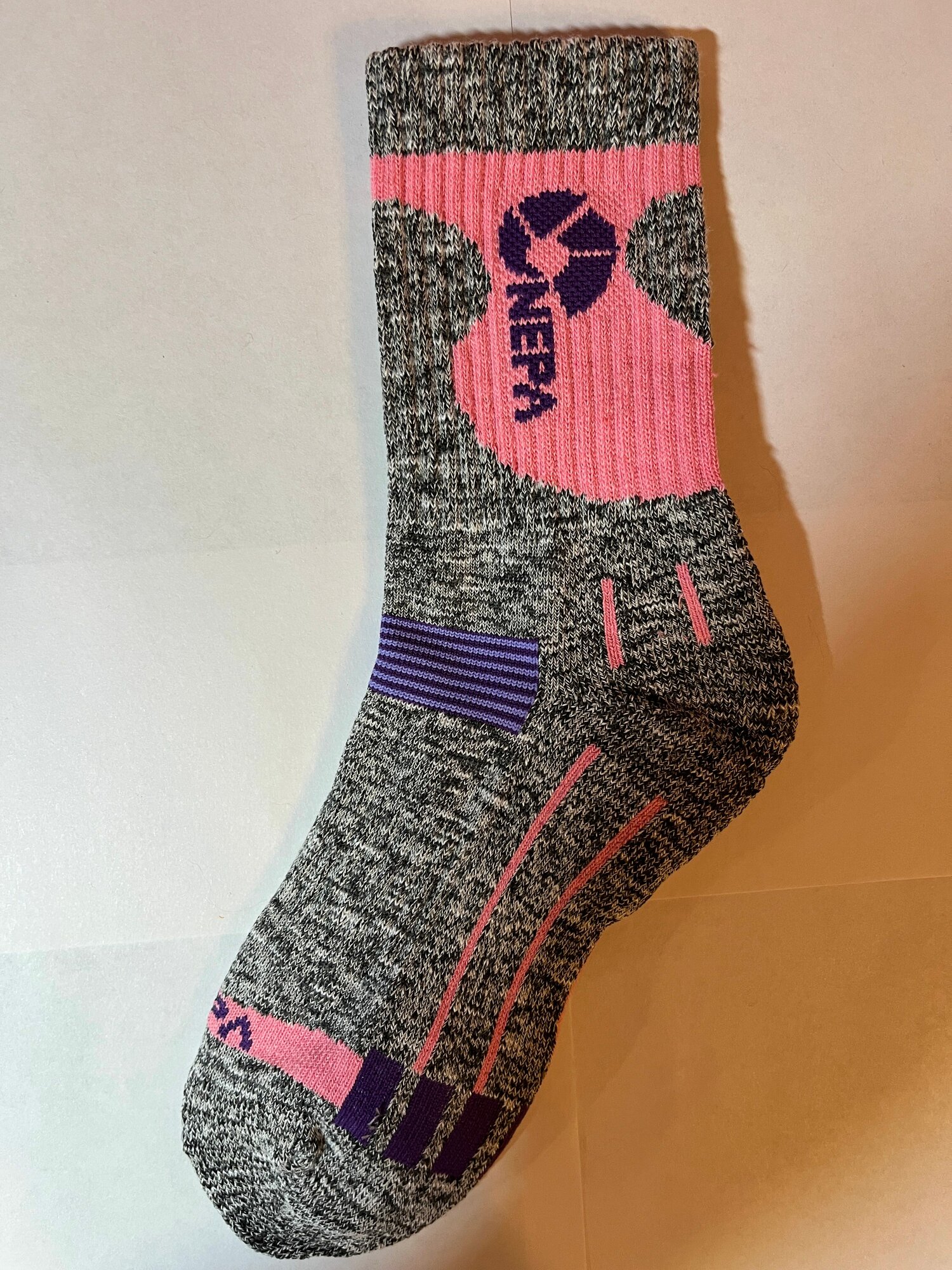 Носки NEPA, размер 24, серый, фиолетовый, розовый, голубой