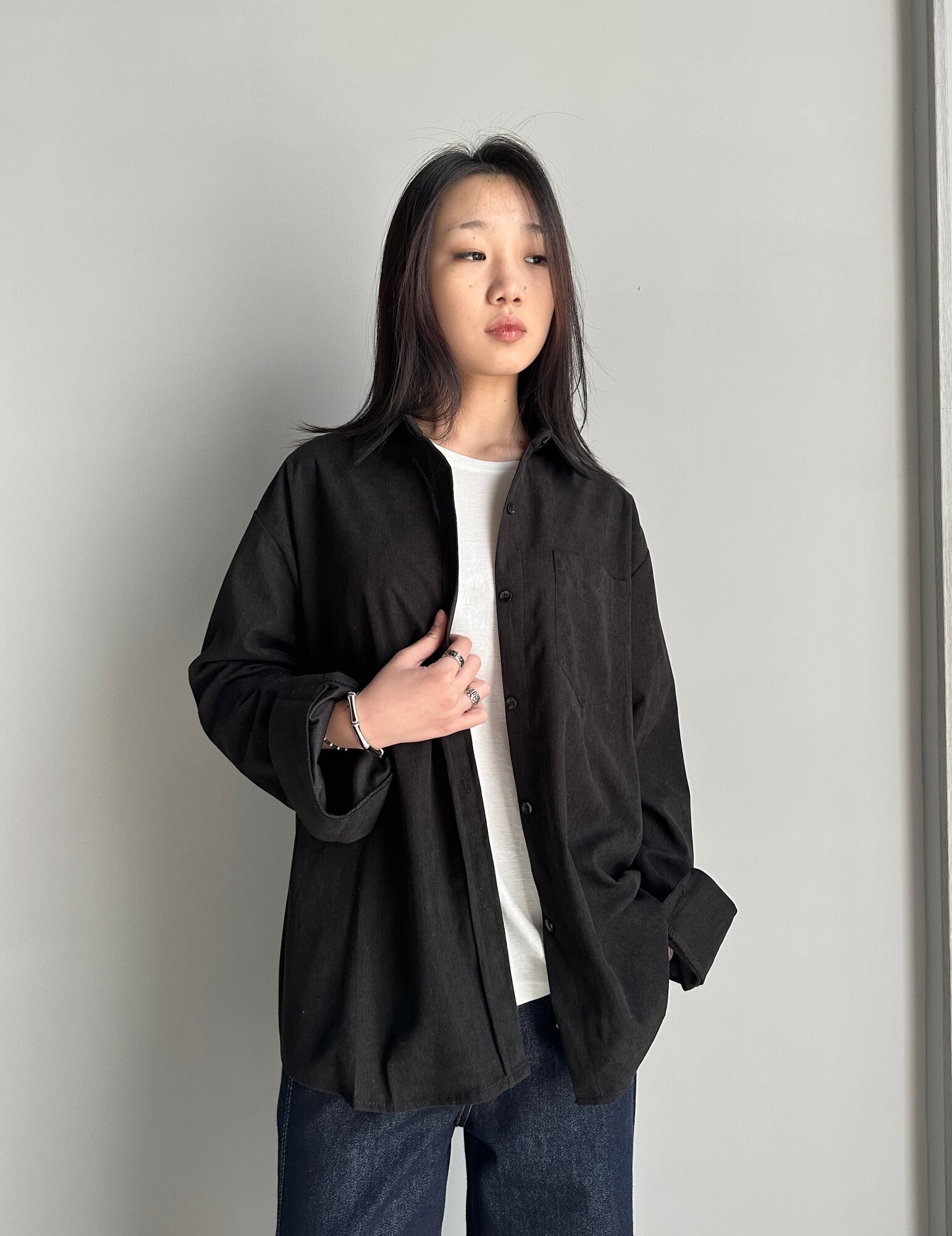 Рубашка INK Черный, бордовый, размер Std, черный — фото 1