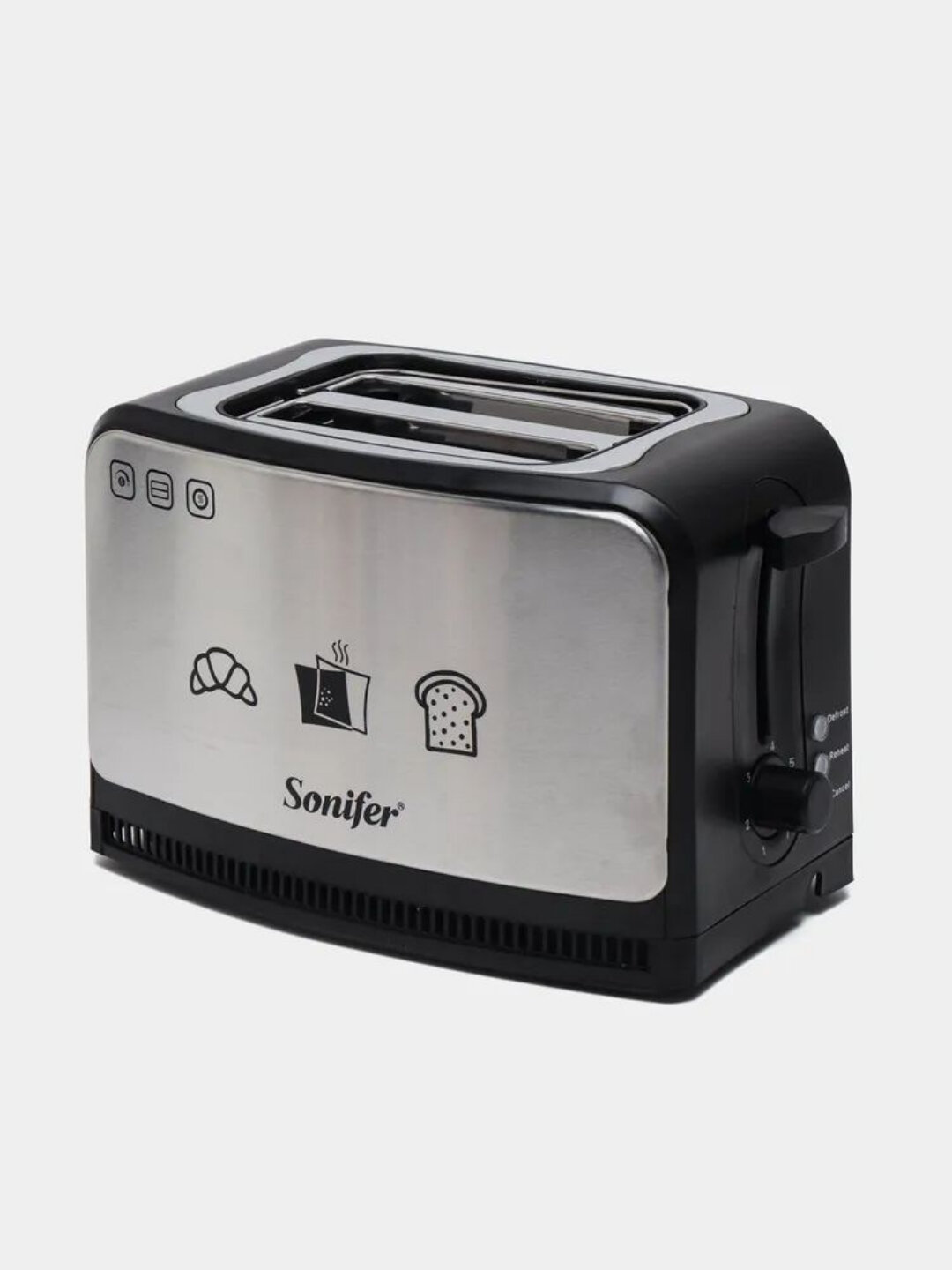 Тостер Sonifer SF-6007/6088/6180, на 2 ломтика, быстрый и регулируемый