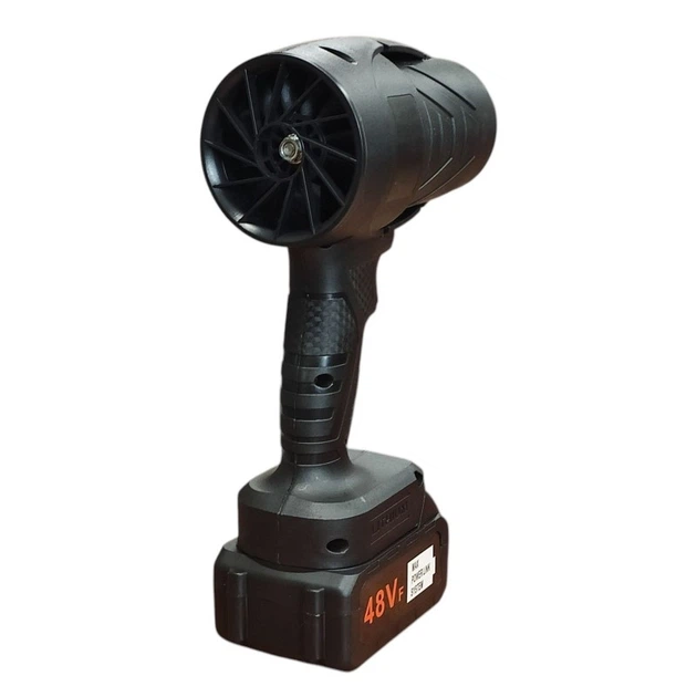 Автомобильный турбо фен 48V в кейсе, ручная воздуходувка для авто