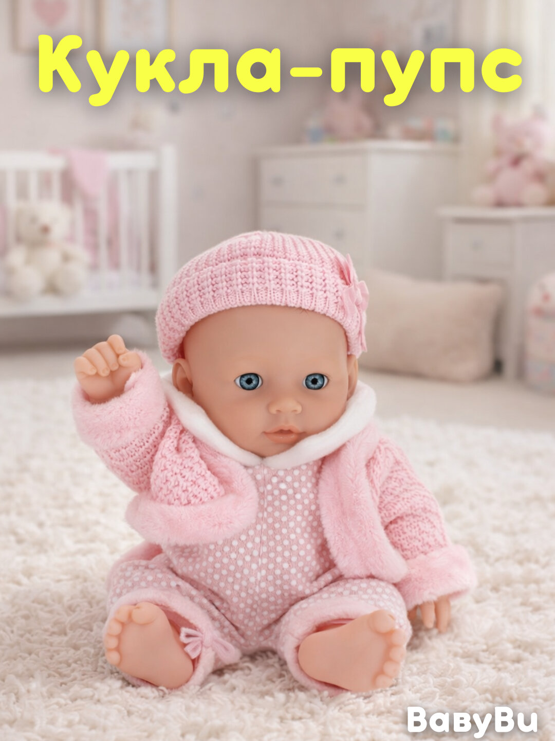 Детская игрушка пупс, кукла, игрушка для детей, кукла-пупс, Бэбибон