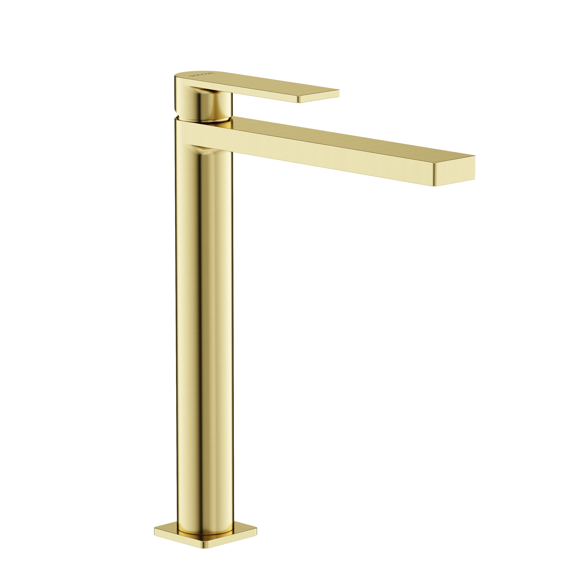 Смеситель для раковины SANCOS Studio, брашированное золото, PVD покрытие, арт. SC9016BG