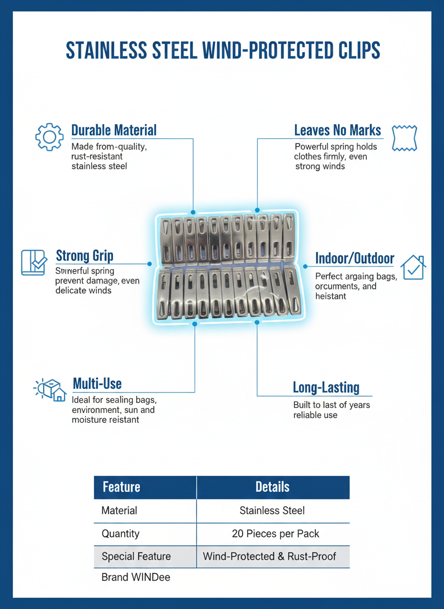 Металлические прищепки для белья, 20 штук, маленький, из металла, металлический цвет, прочные и надёжные