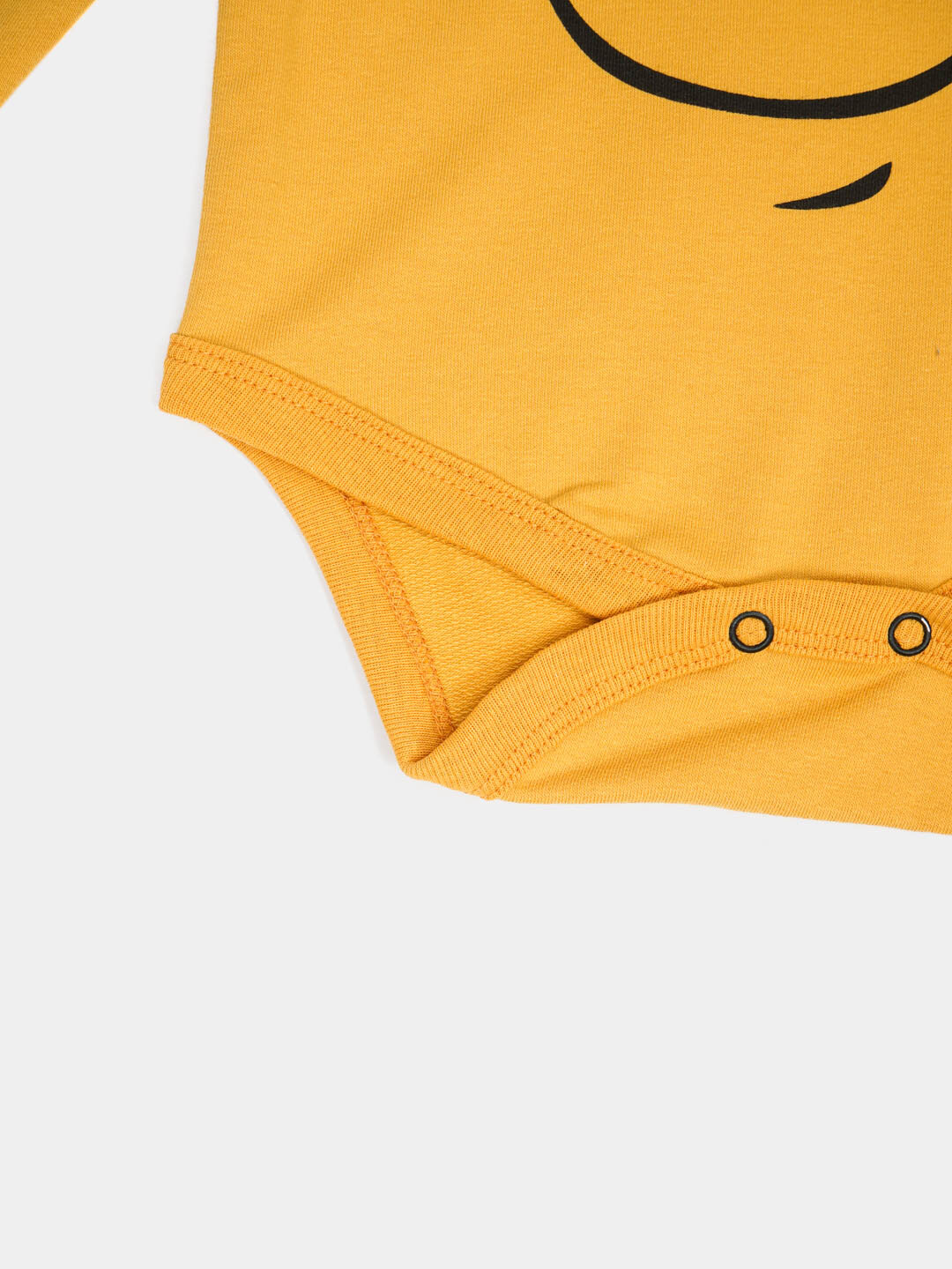 Боди, комплект из 3 шт., размер 80, горчичный — фото 1