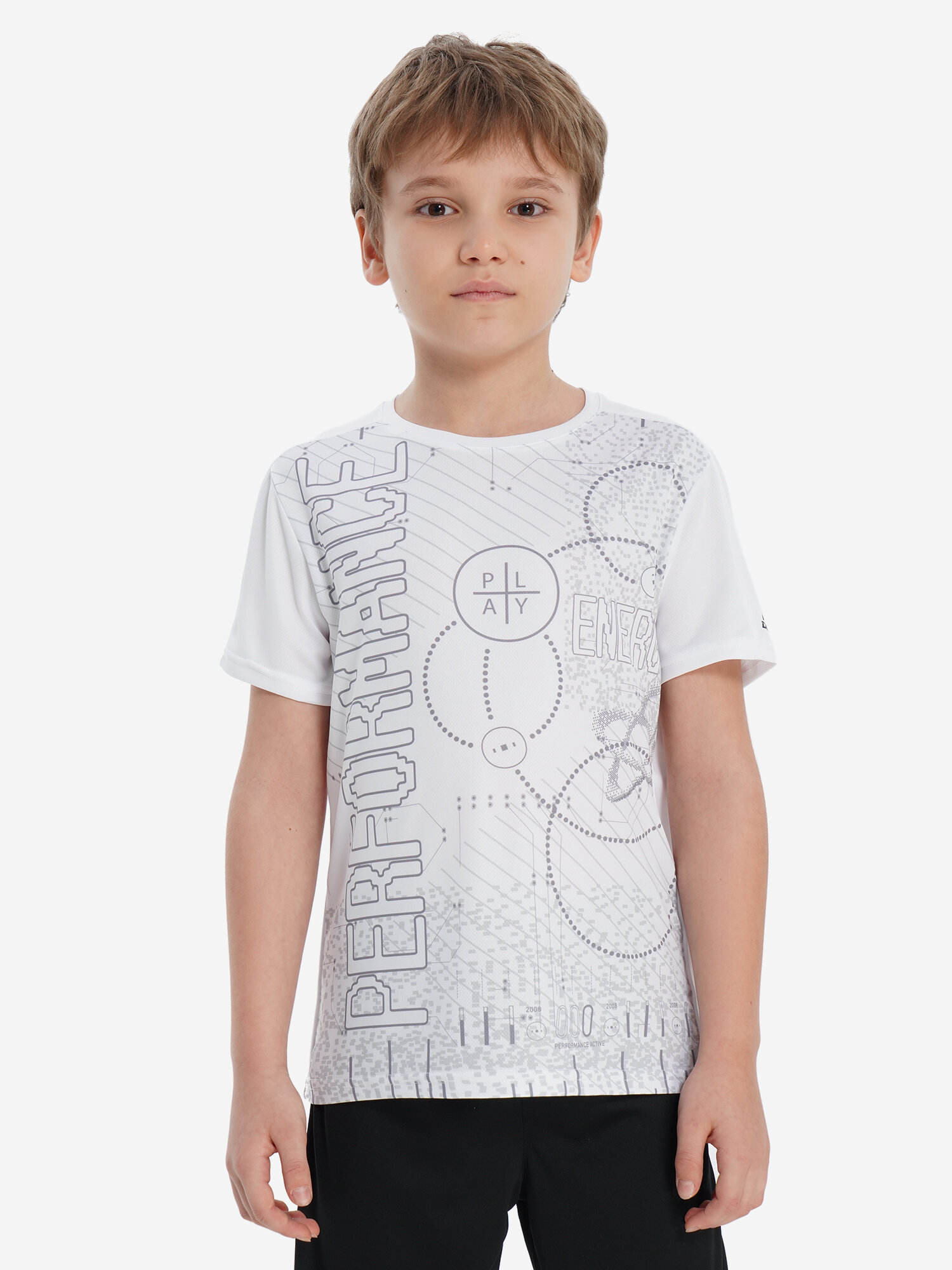 Футболка спортивная Demix, размер 146-152, белый — фото 1