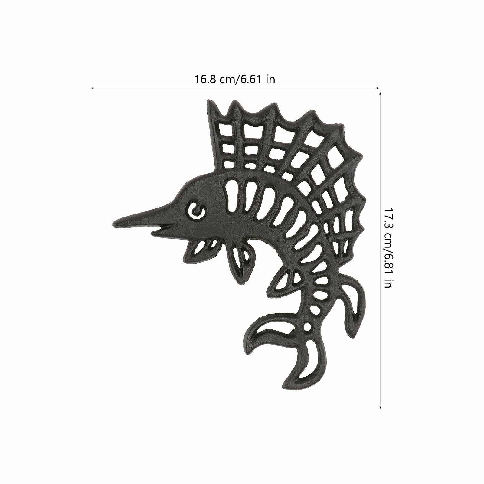 Подставка Для Столов В Форме Меч-Рыбы 1 Шт Коричневый 17.3x16.8 Cm