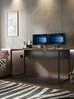 Стол письменный, школьный компьютерный игровой офисный рабочий лофт GROSS 140x70 см Дуб Сонома