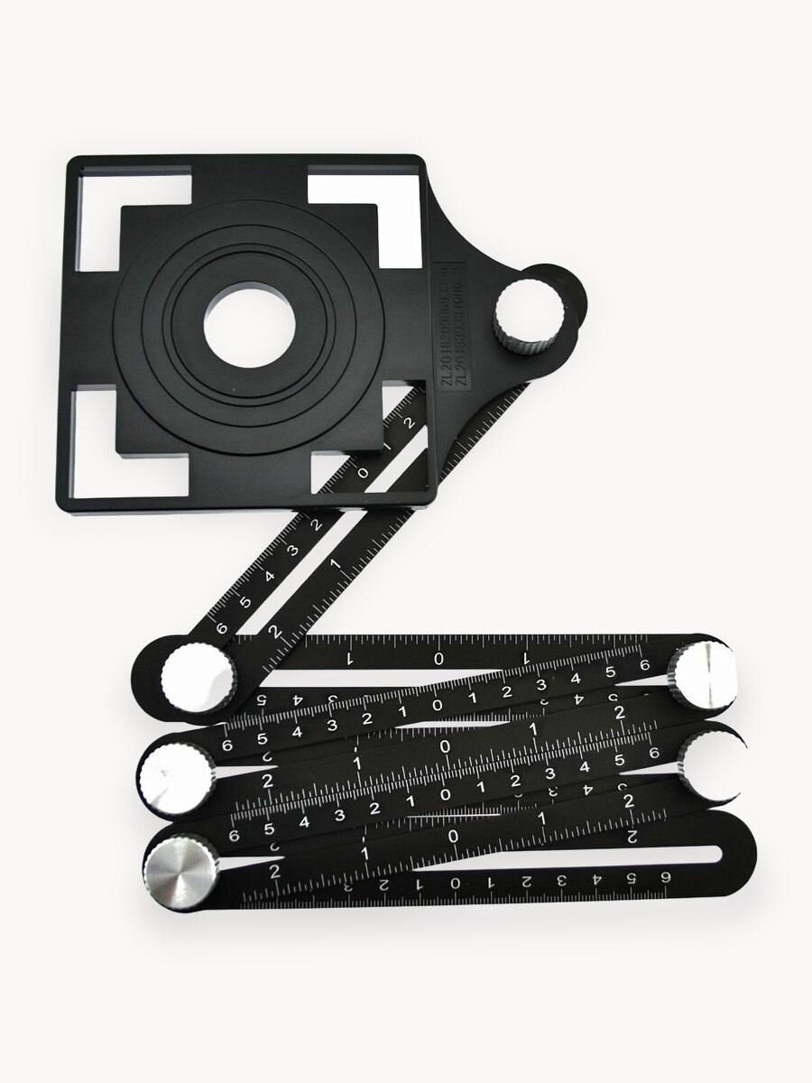 Шаблон LiteWerk, механический, телескопический, с кольцами, 25-75 мм