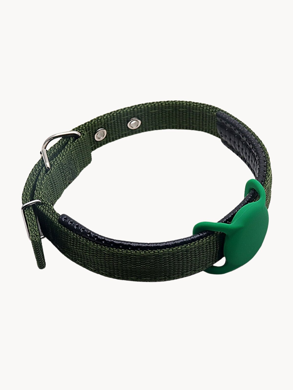 Силиконовый защитный чехол для Apple AirTag, с креплением на ошейник, белый