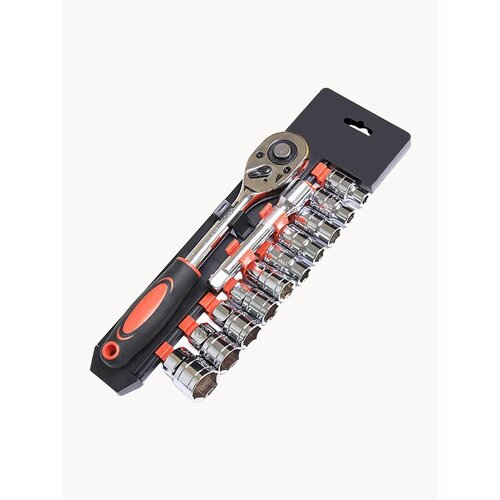 Набор торцевых головок с трещоткой 14 12 предметов 1055₽