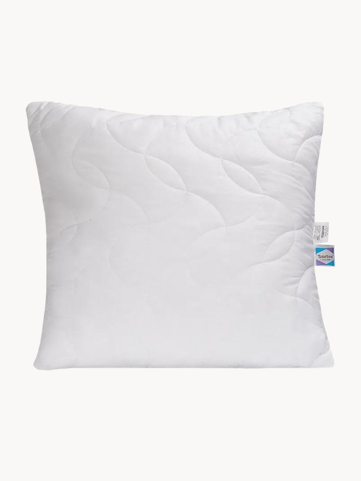 Подушка 70х70, Sortex, для сна, мягкая, гипоаллергенная, белая