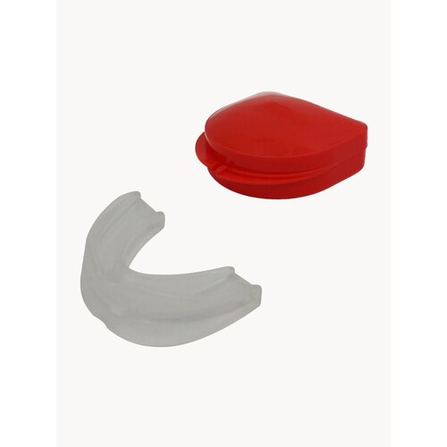 Капа BoyBO Basic BC200, двухчелюстная, силикон, прозрачный, с чехлом