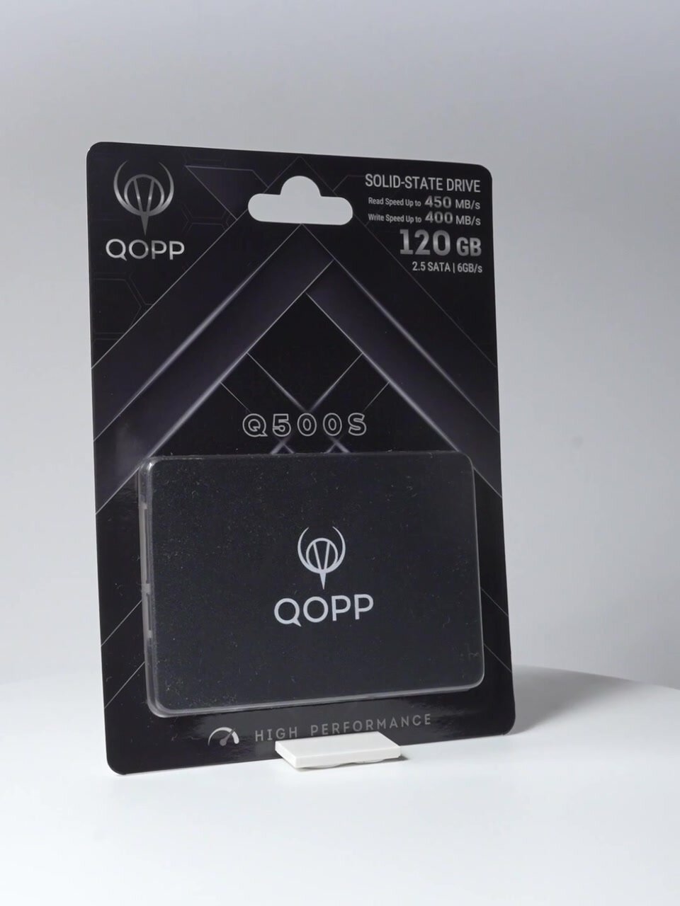 120 GB Внутренний SSD накопитель QOPP 2.5 SATA 3 6.0 Гбит/с, жесткий диск для ноутбука и компьютера — фото 1
