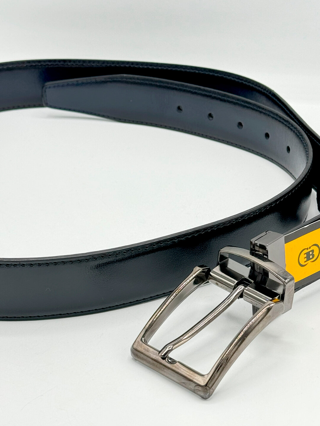 Ремень  для мужчин, размер 105-125, черный 1 — фото 1