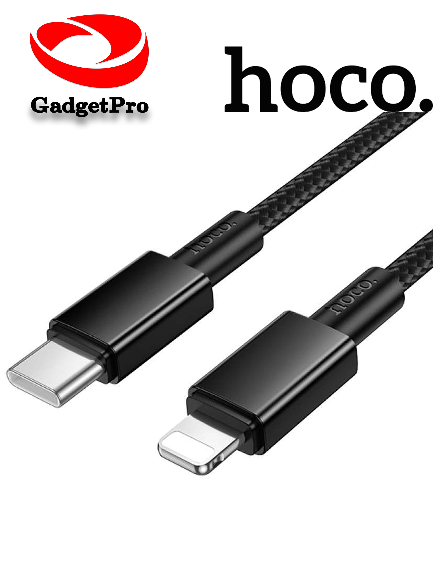 Кабель Hoco X119 Micro USB для зарядки и передачи данных, черный, надежный и современный.