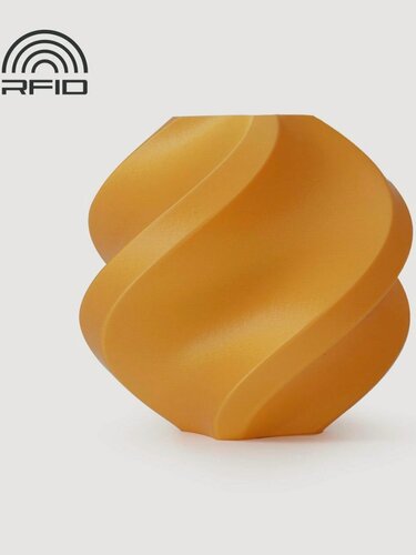 Изображение товара Филамент PLA Basic 1 кг, пластик Bambu Lab для 3d принтера, на катушке золотой