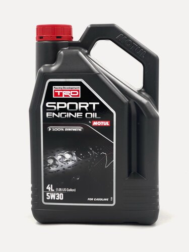 Изображение товара Масло моторное TRD SPORT ENGINE OIL by MOTUL 5w-30 , 4 литра , синт