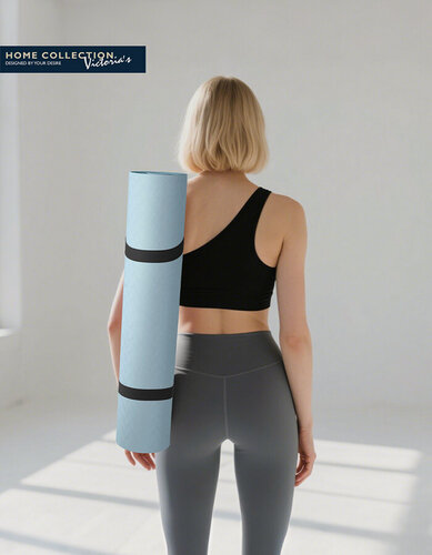 Изображение товара Коврик 58 х 173 см спортивный нескользящий универсальный для фитнеса