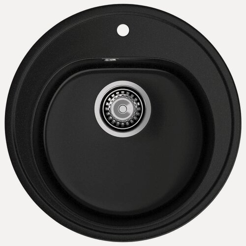 Изображение товара Кухонная мойка GranFest RONDO 510, черный