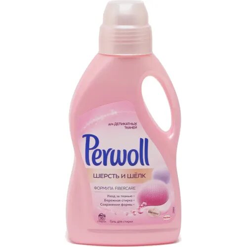 Гель для стирки Perwoll для Шерсть и шёлк универсальный, 1 л