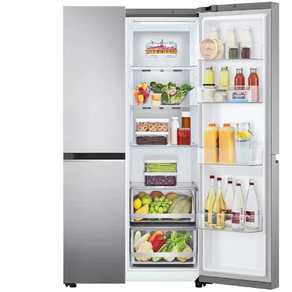 Холодильник LG GC-B257SMZV, Total No Frost, Металл, 6, 3 г, Есть