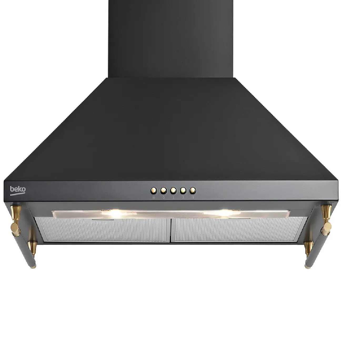 Вытяжка Beko CWB6410 AR, Антивозвратный клапан, 1 г, 196 Вт, 3, 71 дБ