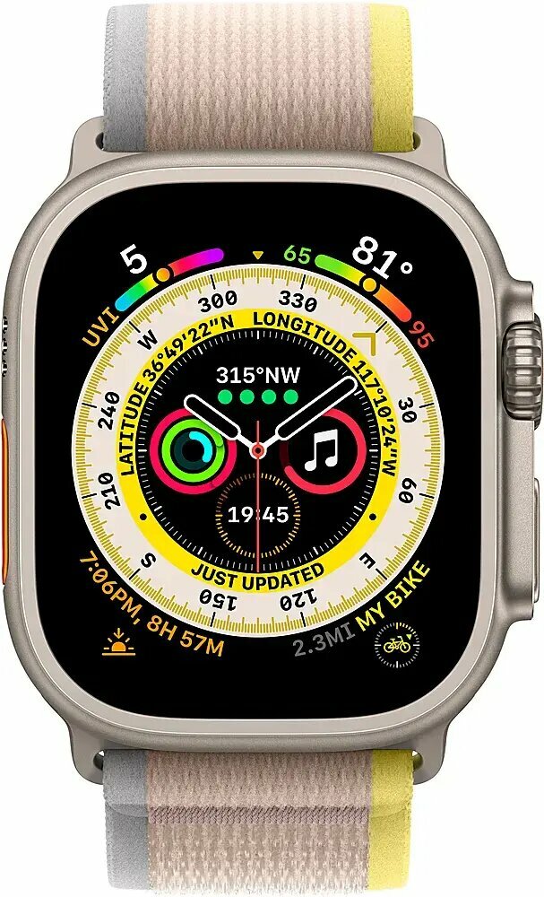 Смарт часы Apple Watch Ultra 49mm, Круглый, 49 мм, macOS, OLED, 410x502 — фото 1