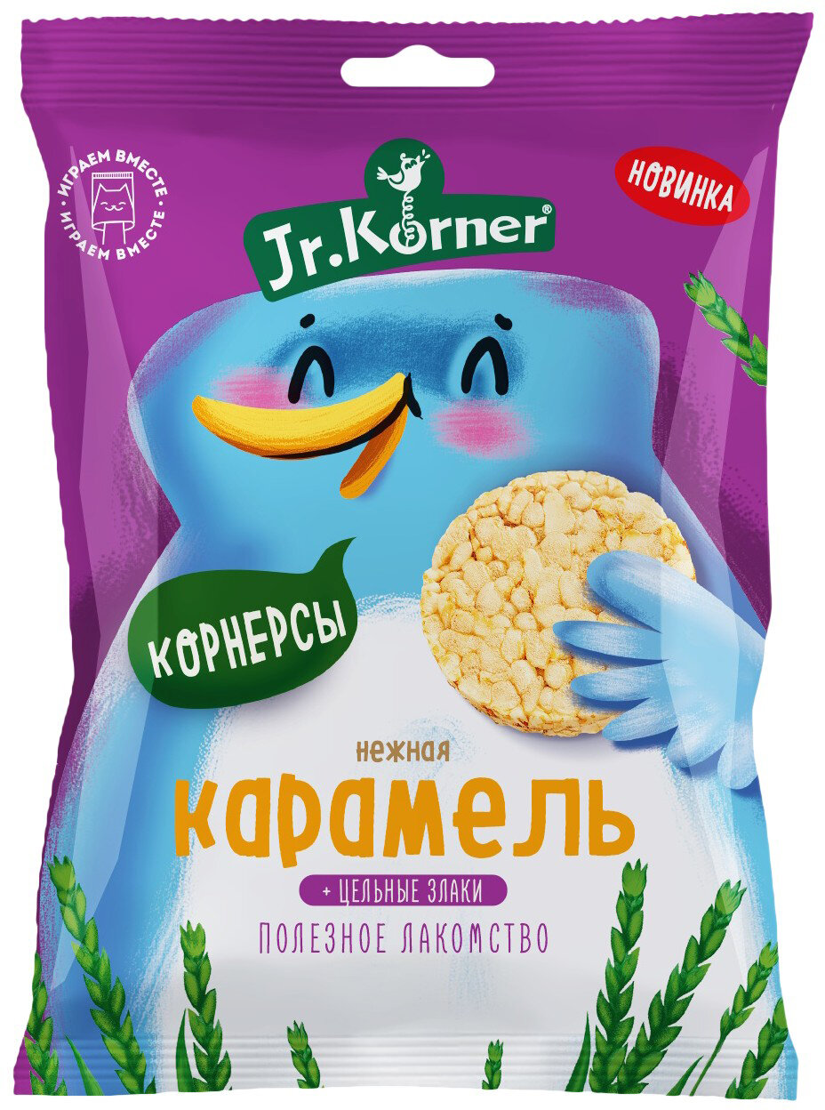 Хлебцы Dr.Korner "Карамельные", рисовые, мини, в упаковке 30 гр. — фото 1