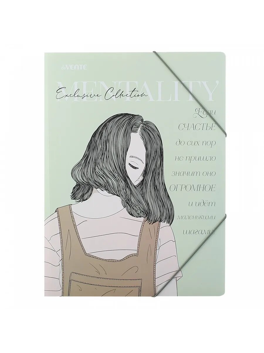 Папка на резинке А4