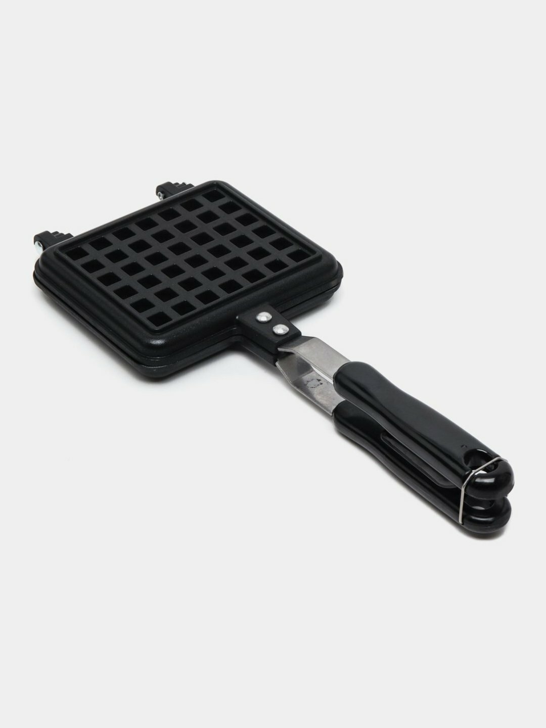 Вафельница чугунная, орешница алюминиевая форма для выпечки грецких орехов