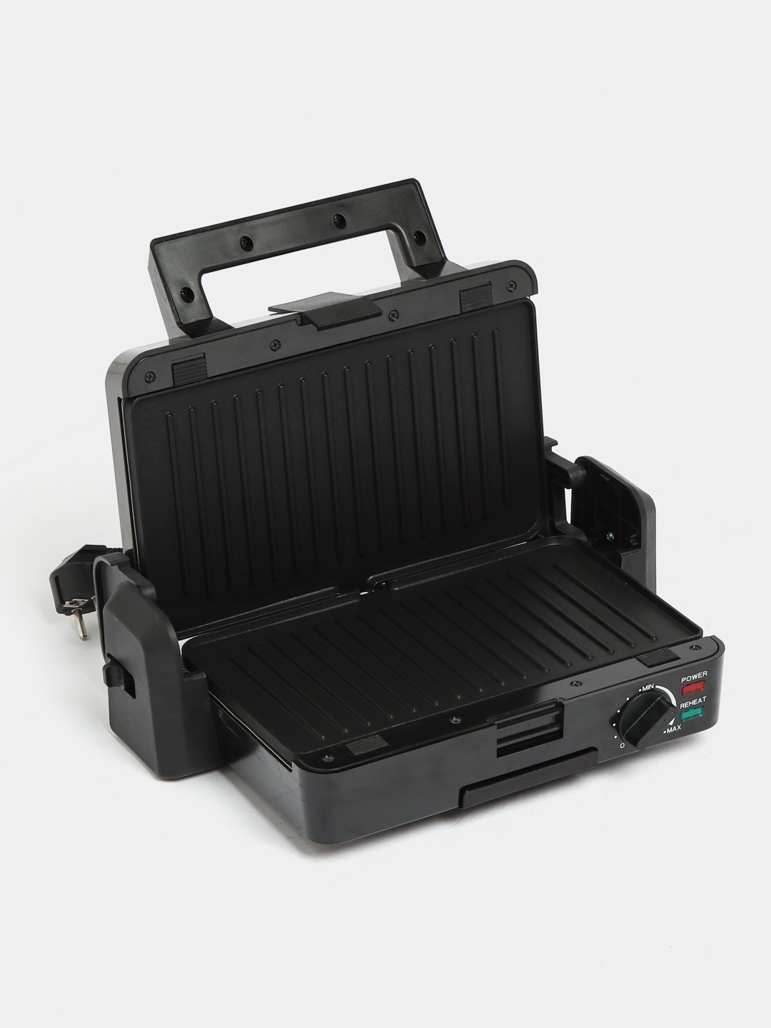 Электрогриль-вафельница-сэндвичница Hofmann BSWM01SS-3/HF, мощность 1500Вт — фото 1