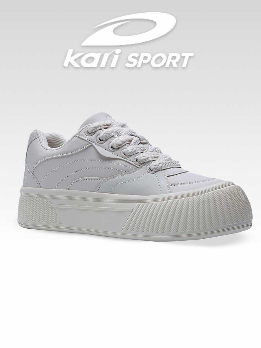 Кеды kari Осень-зима 2025 полнота 7 (RU)/ на среднюю и широкую стопу размер 38 бежевый