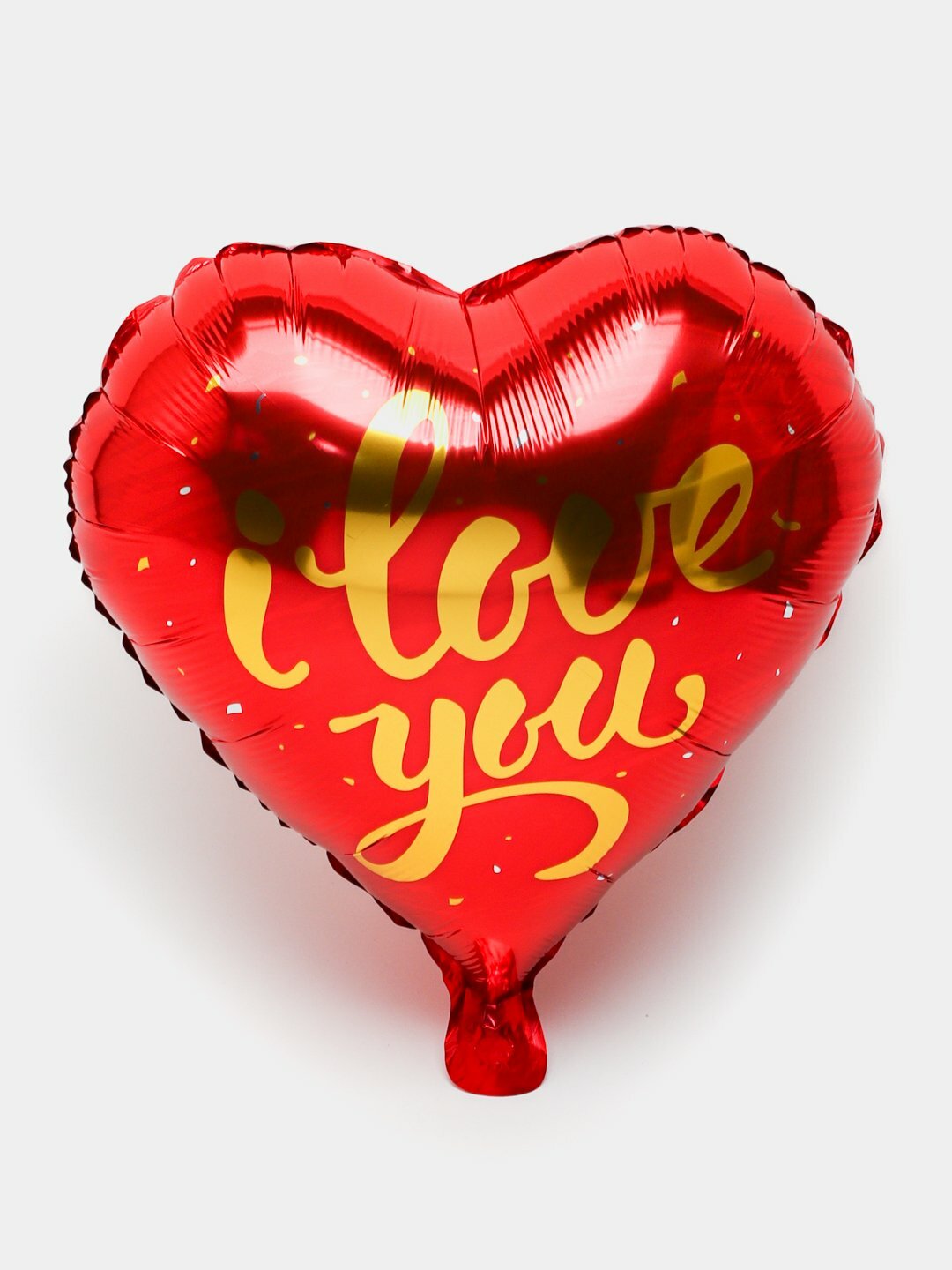 Шар с надписью I Love You - Белый