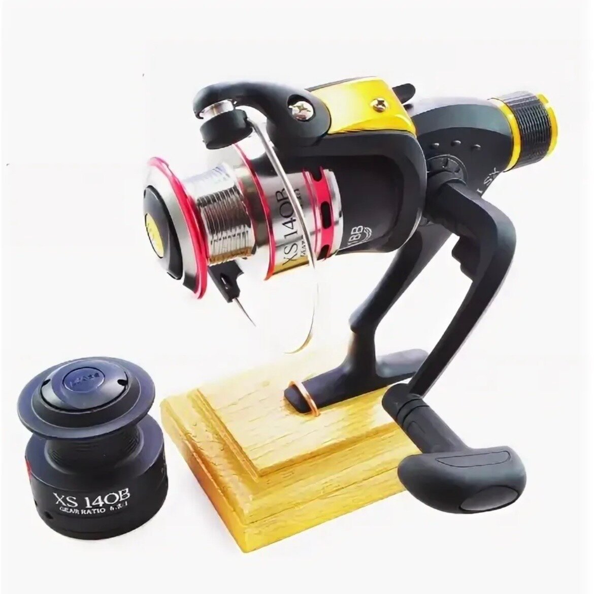 Безынерционная катушка фидерная COBLLA XS640B, 3000 размер (6 подшипников) с запасной шпулей — фото 1