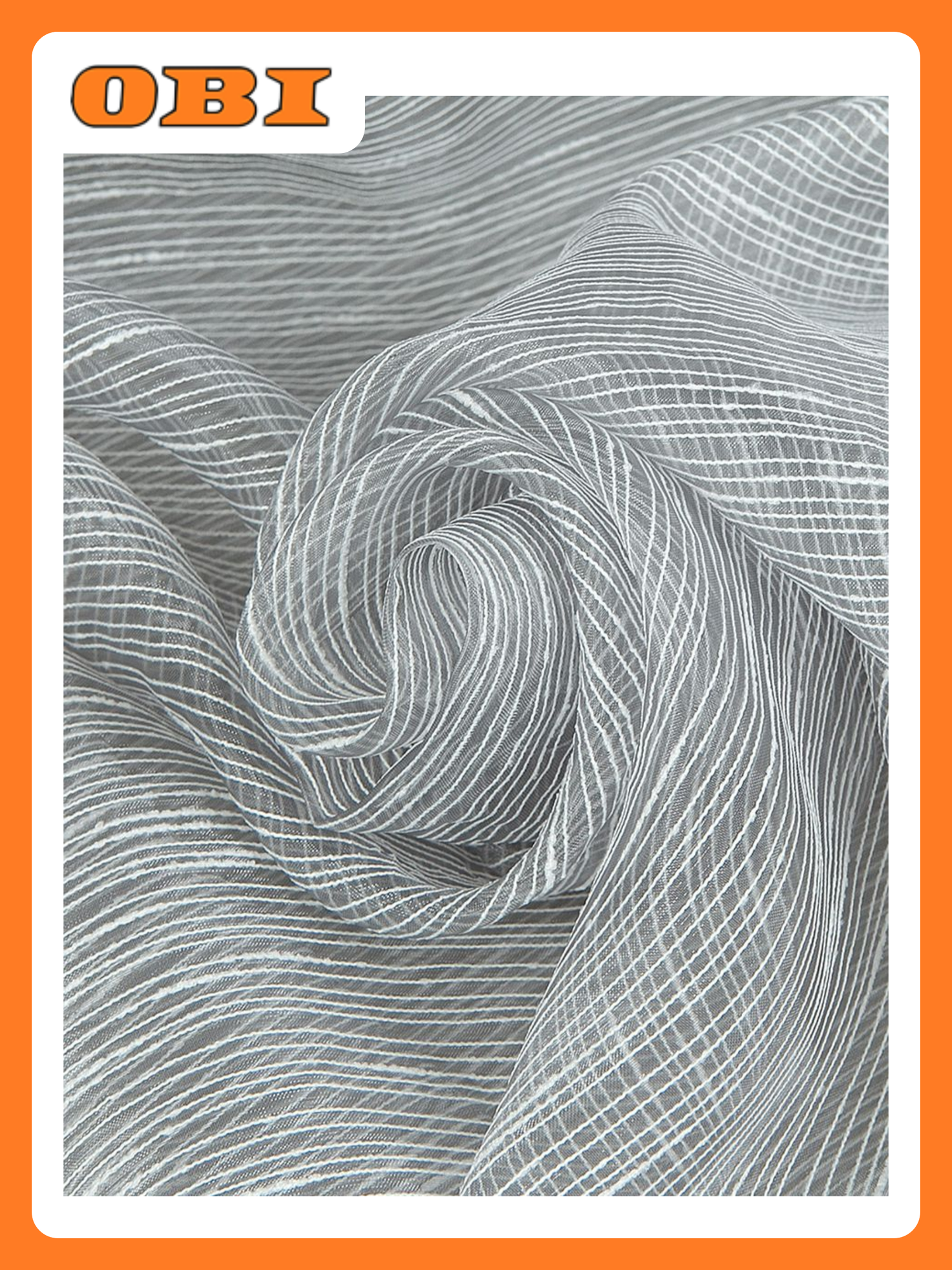 Ткань тюлевая органзафэн 98100 серый