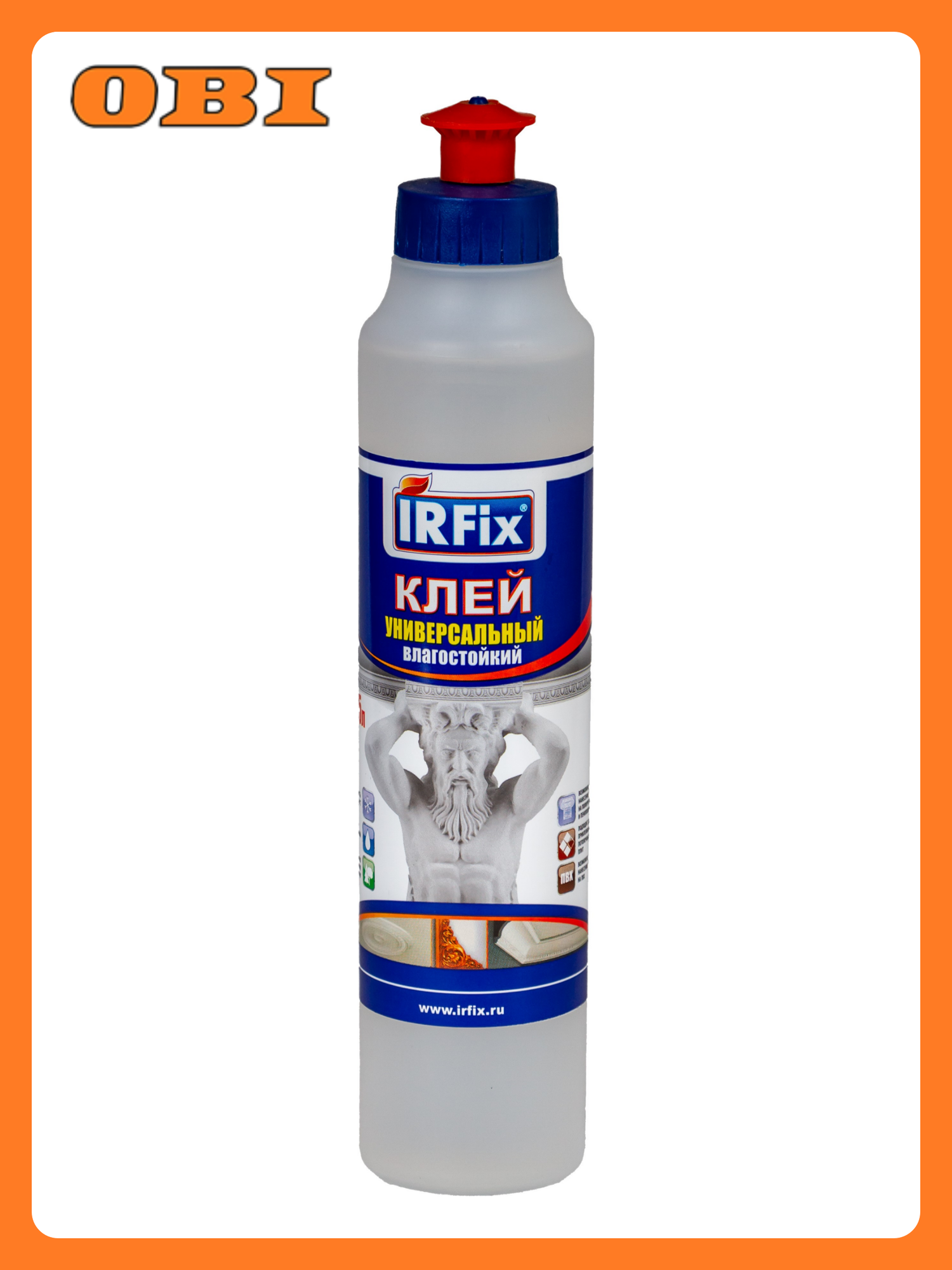 Клей универсальный влагостойкий IRFIX 250 мл
