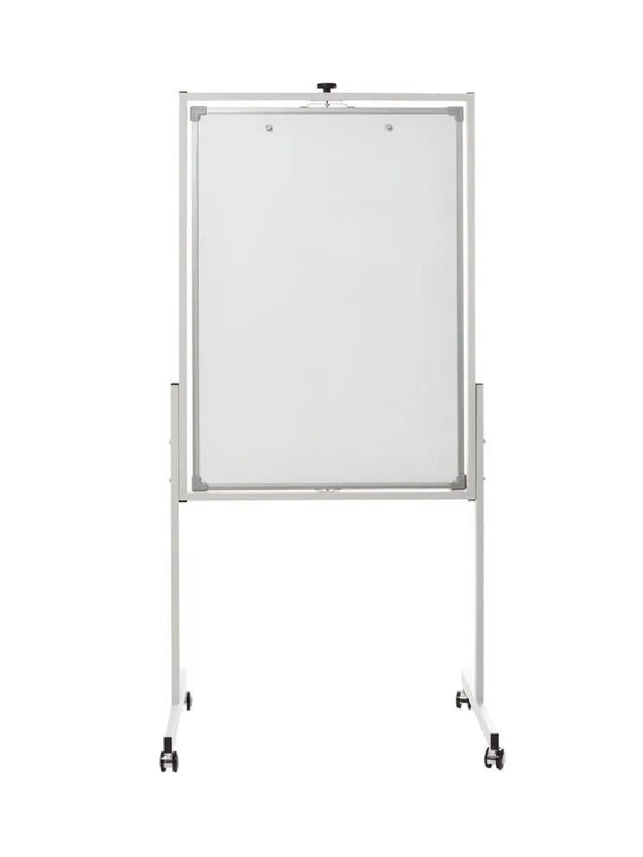 Флипчарт boardSYS 70х100 магнитно-маркерный двухсторонний на роликах вертикальный EcoLite