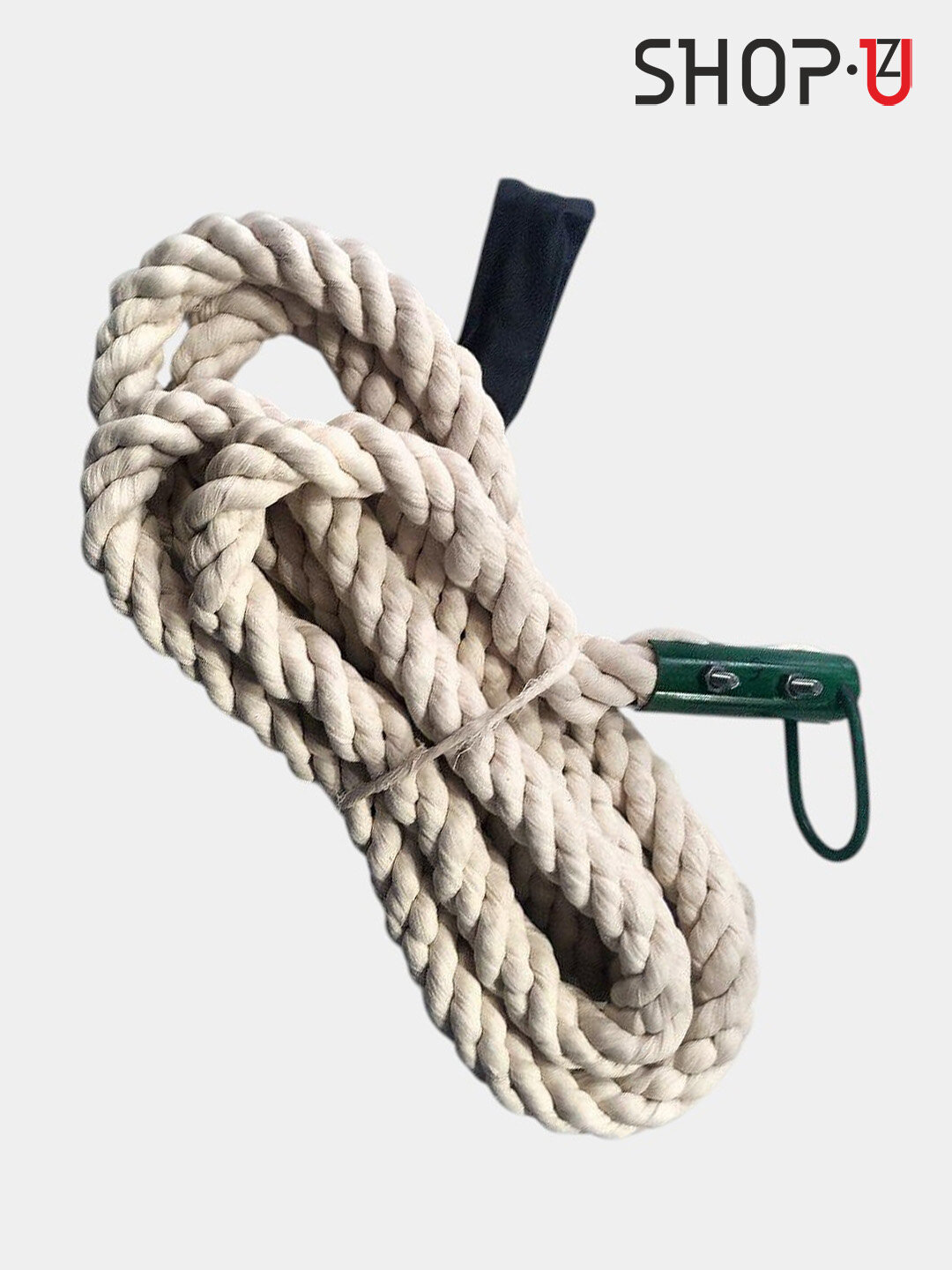 Канат тренировочный, кроссфит, универсальный эффективный спортивный снаряд, 6 метров