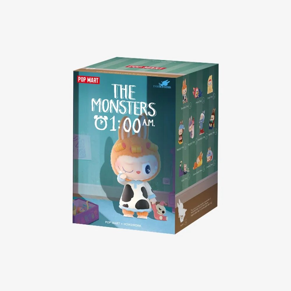 POP MART - THE MONSTERS 1:00 AM Series Figures, Подарки, украшения комнат, 1 шт