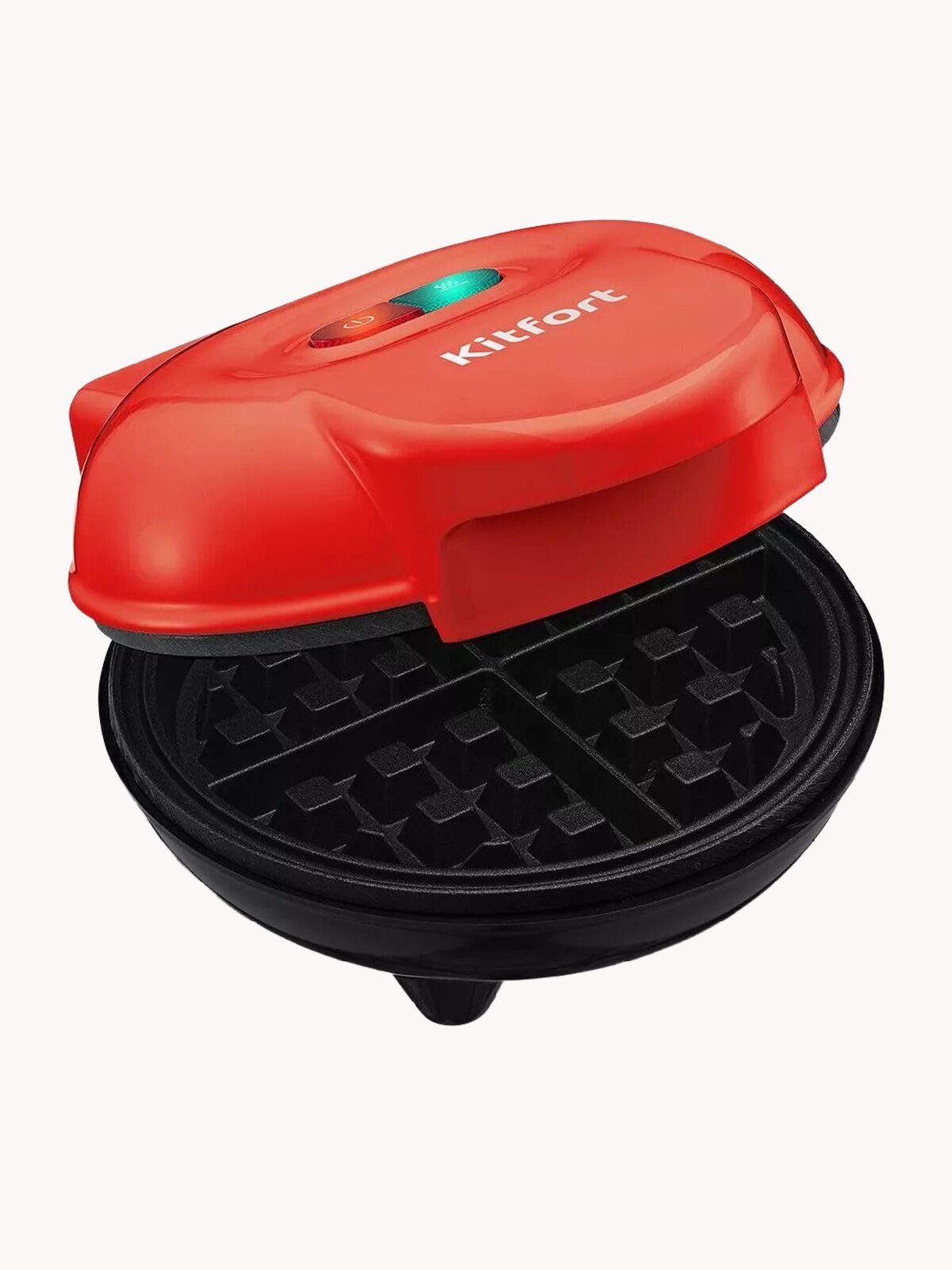 Вафельница Kitfort КТ-3614-1 красный
