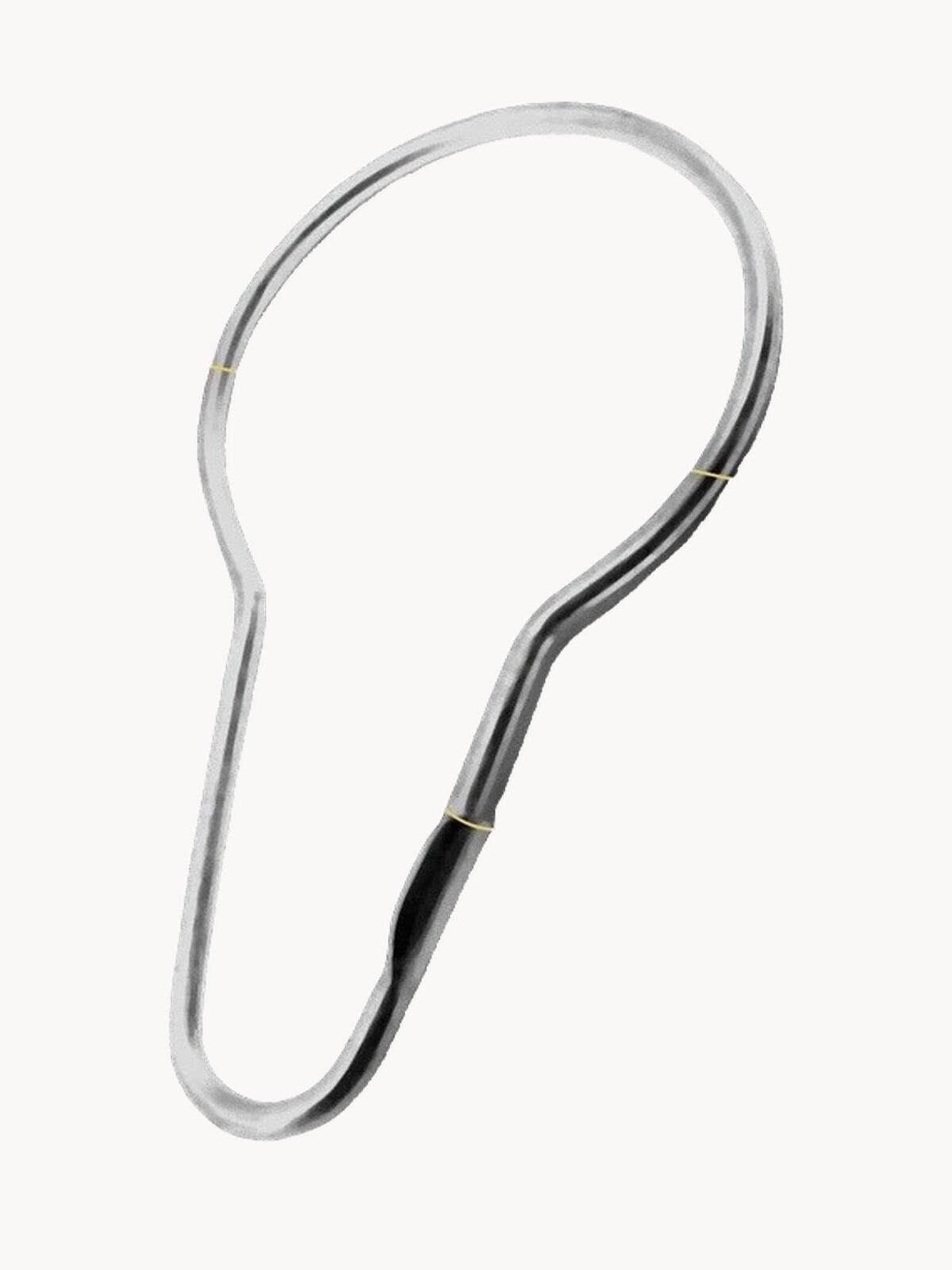 Кольца для штор металлические, крючки на штангу для шторки, аксессуары в ванную комнату, набор 20 шт LeoMahal