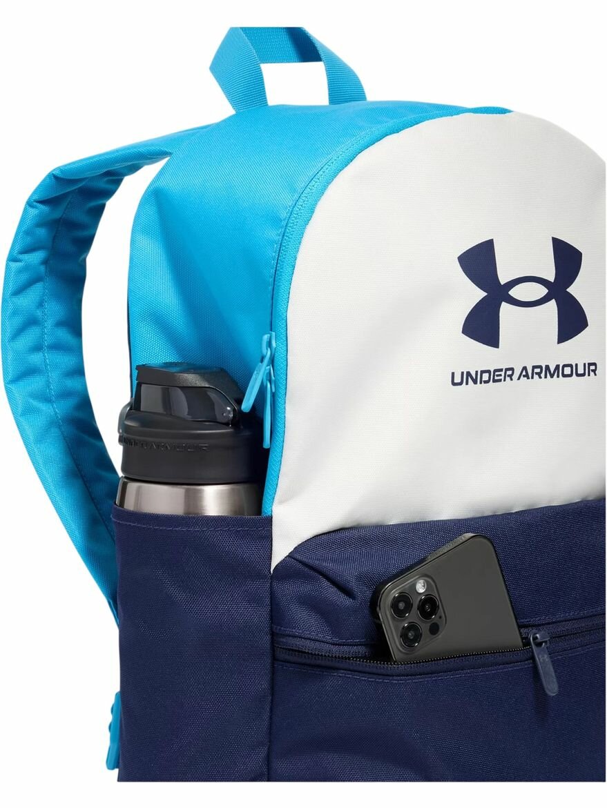 Рюкзак; Under Armour; Loudon Lite Backpack 1380476-114 белый/синий — фото 1