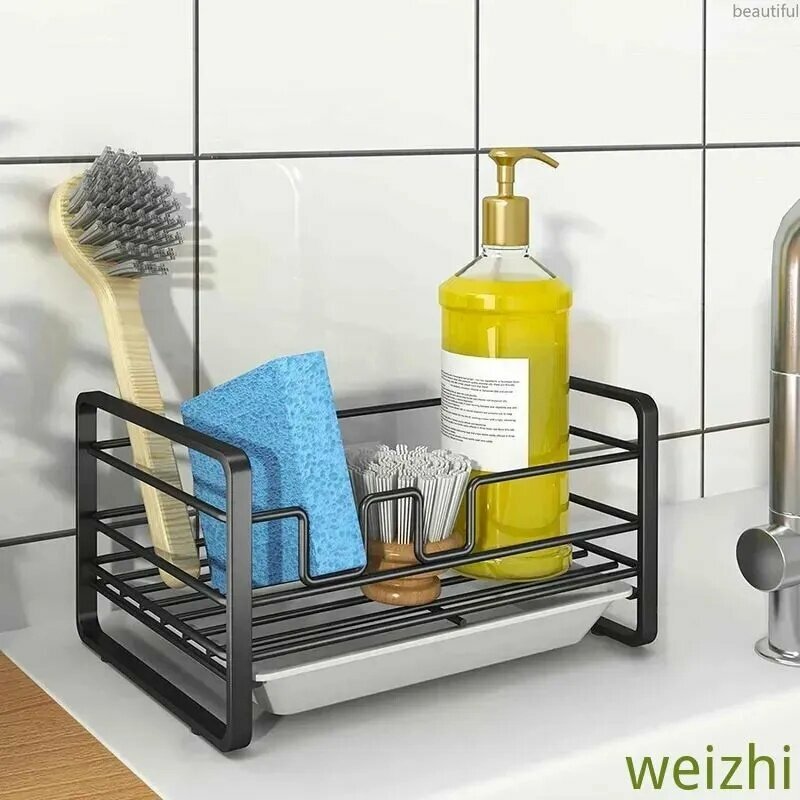 Держатель кухонный для губки мыла для крышек 18.5 см х 12.5 см х 10 см 1 шт